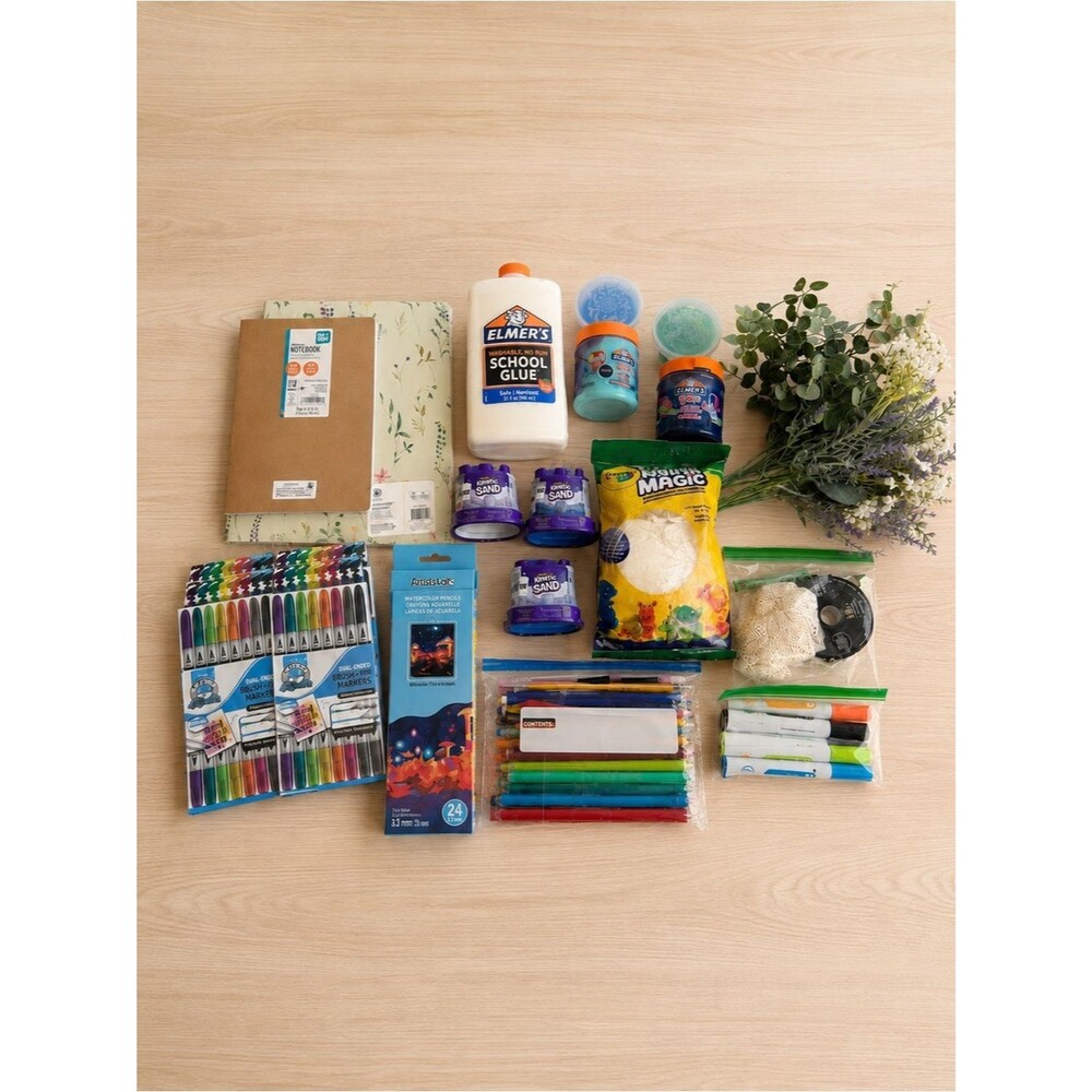 Large Arts and Crafts Supply Bundle for Kids